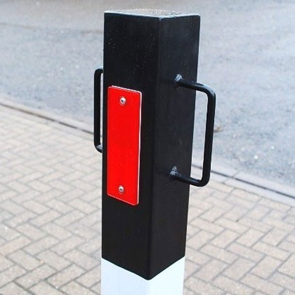 Removable Impact Bollards with Strong Padlock and Two Keys