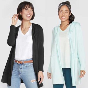 Ladies Luxuriously Soft Restful Hoodigan Cardigan