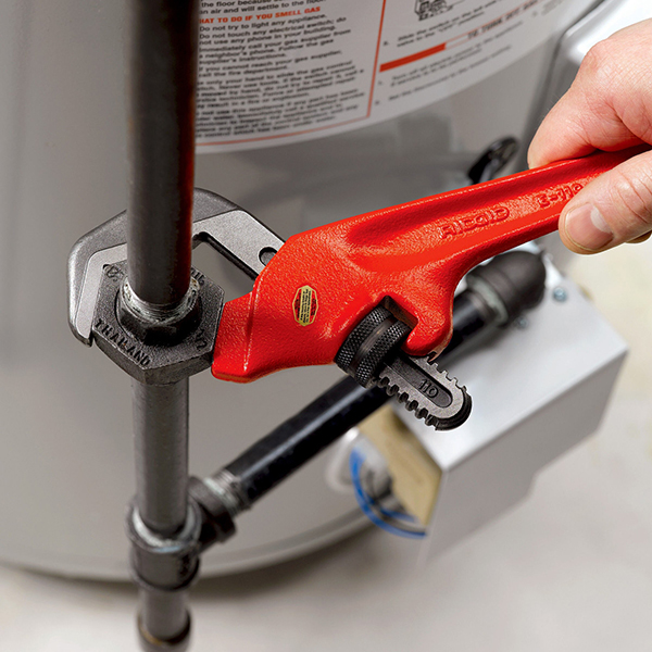 Ridgid Offset Hex Pipe Wrench Multi-Sided Grip 9. 1/2 Inches