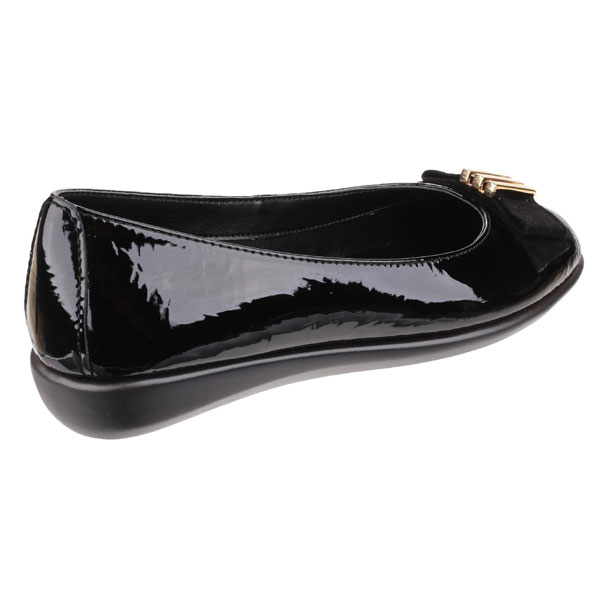Rise A Bow Lapo Leather Pump