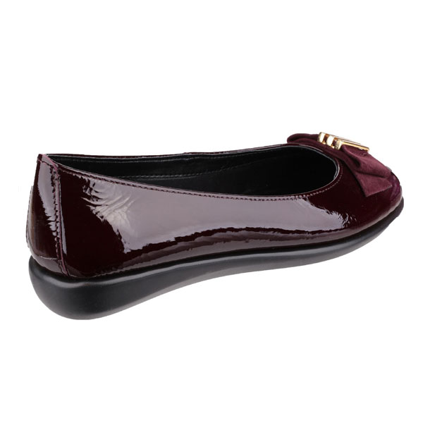 Rise A Bow Lapo Leather Pump