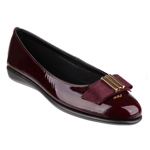 Rise A Bow Lapo Leather Pump