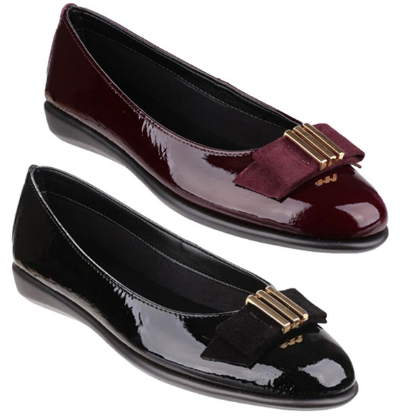 Rise A Bow Lapo Leather Pump