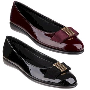 Rise A Bow Lapo Leather Pump