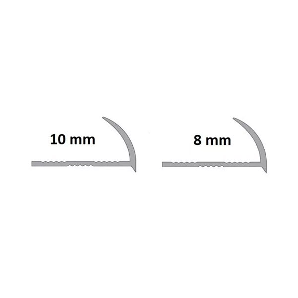 Round Edge PVC Tile Trims