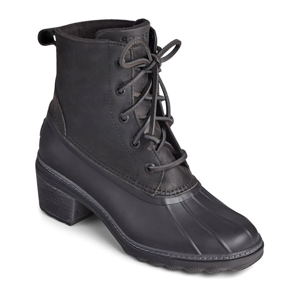 Sperry Saltwater Waterproof Heeled Ankle Boot