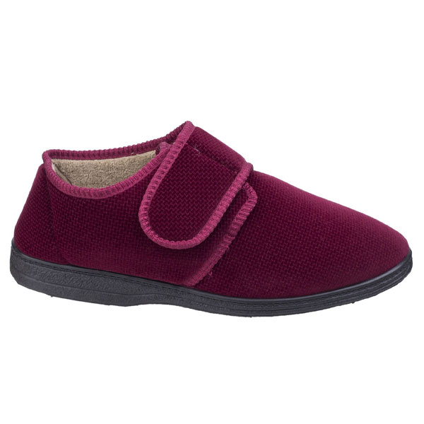 Sam Slip On Touch Fastening Slipper