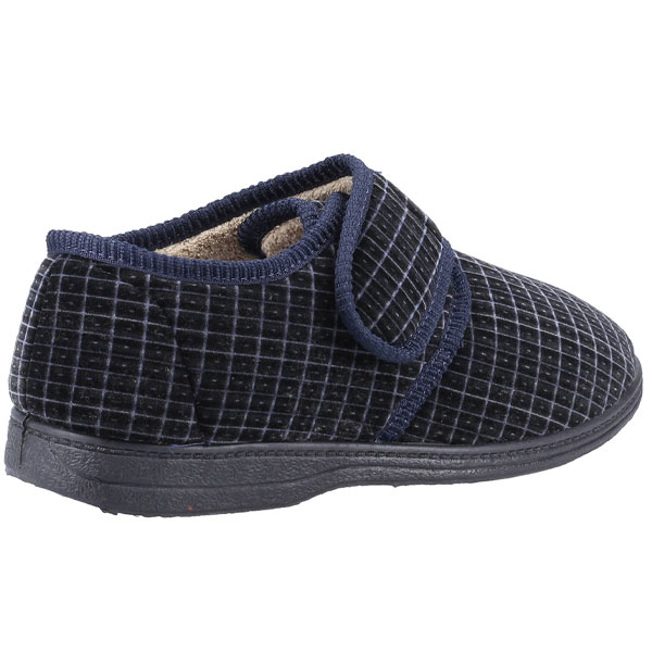 Sam Slip On Touch Fastening Slipper