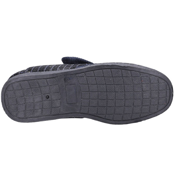 Sam Slip On Touch Fastening Slipper