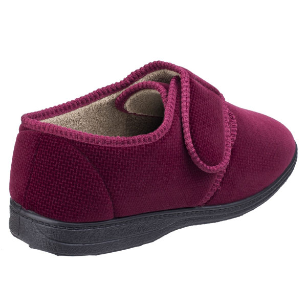 Sam Slip On Touch Fastening Slipper