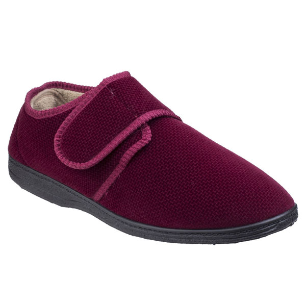 Sam Slip On Touch Fastening Slipper