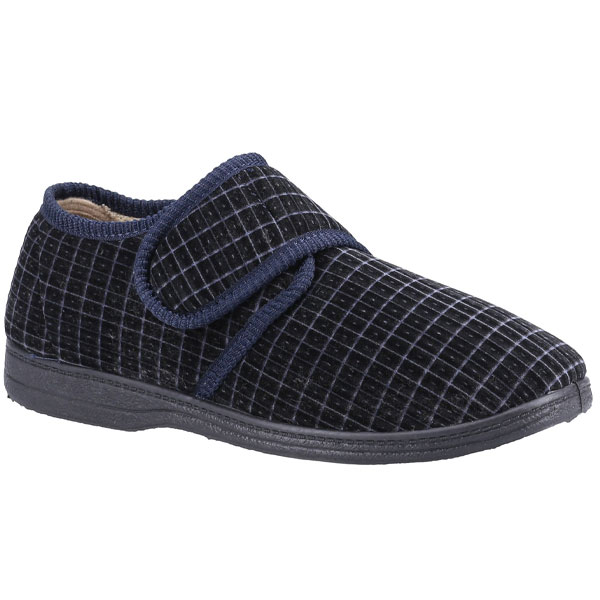 Sam Slip On Touch Fastening Slipper