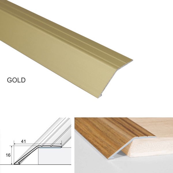 Screw Fix Anodised Aluminium Door Threshold Ramp Profile