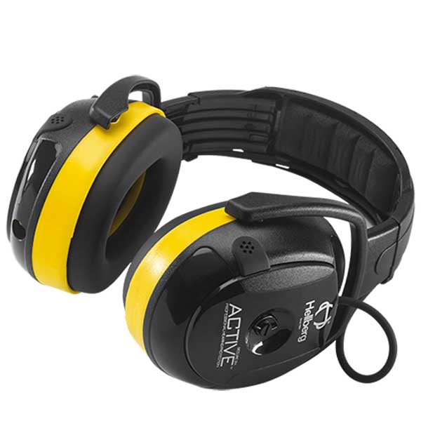 Secure 2 Active Hellberg Headband with Active Listening Microphones