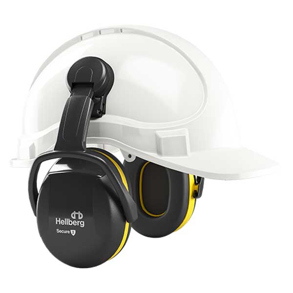 Secure 2 Helmet Mount Hellberg Earmuff 