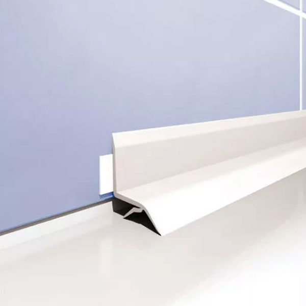 Self-Adhesive 2.5m Sealing PVC White Strip For Cladding Wall Panel