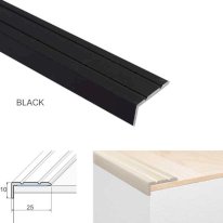 Self Adhesive Anodised Aluminium Stair Nosing Edge Trim