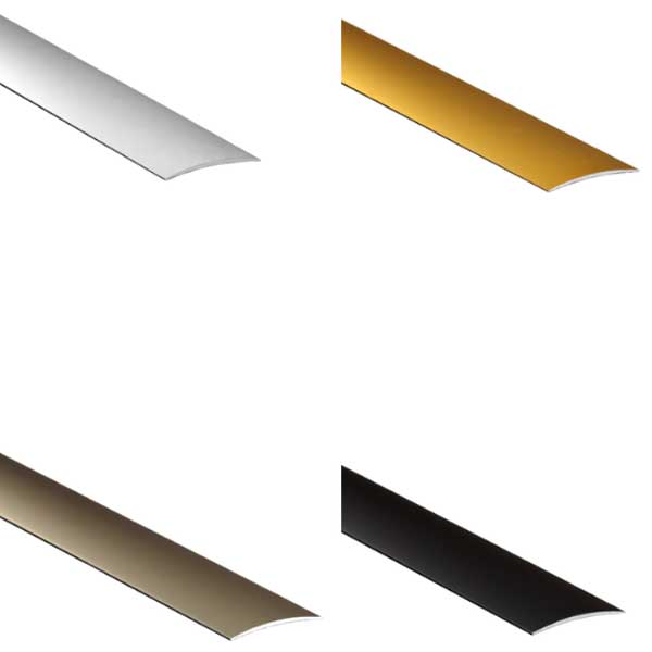 Self Adhesive Anodised Aluminium Door Edging Floor Trim Threshold
