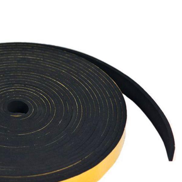 Self Adhesive Neoprene Expanded Rubber Sponge Strip 