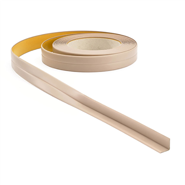 Self-Adhesive PVC Trim Skirting Board 5m Long Flexible