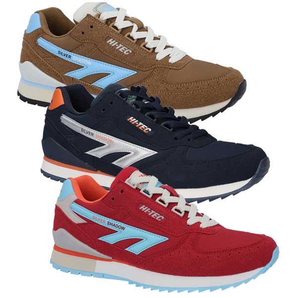 Silver Shadow Classic Cushioned Running Trainers