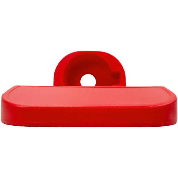 Single Red Plastic Extinguisher Stand