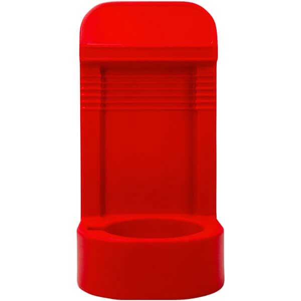 Single Red Plastic Extinguisher Stand