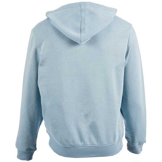 Skechers Soft Motion Hoodie in Faded Denim with Kangaroo Pocket