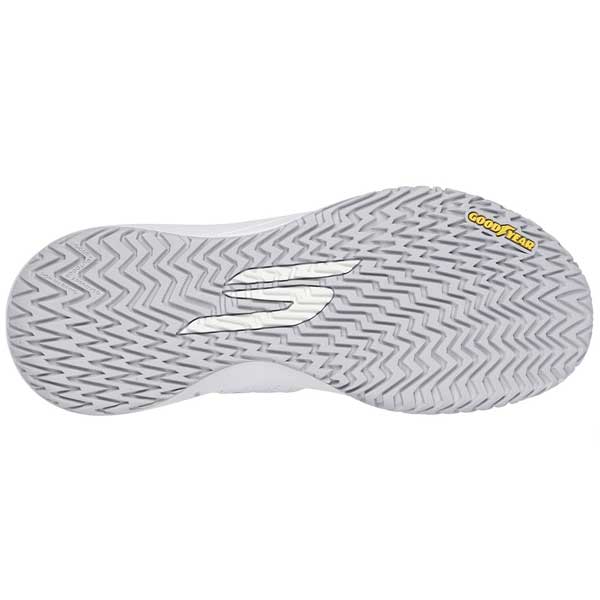 Skechers Mesh and Leather Lace-Up Trainers