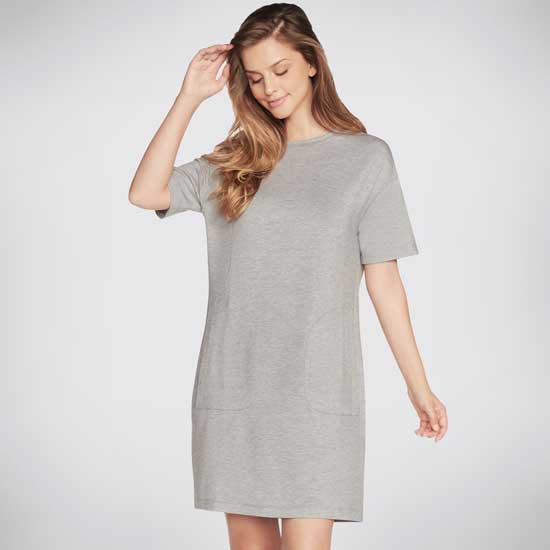 Ladies Skechluxe Mindful Dress With Casual Comfort