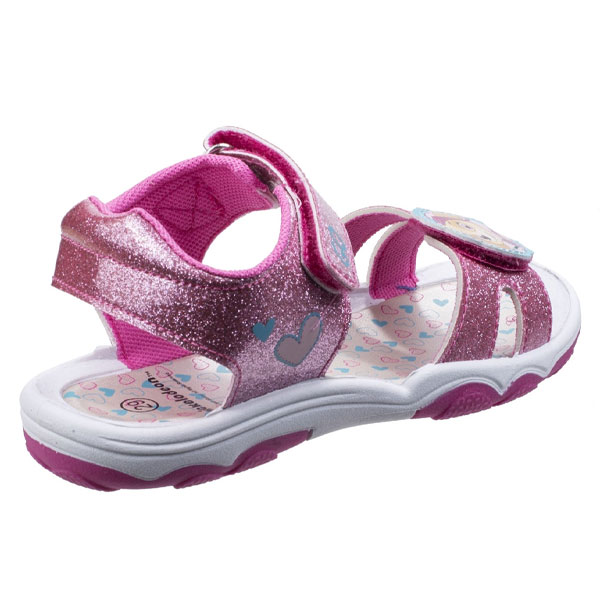 Skye Glitter Hook-and-Loop Sandal