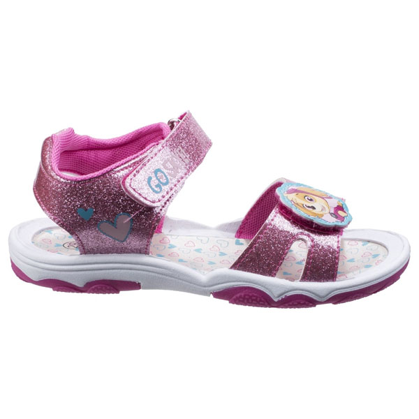 Skye Glitter Hook-and-Loop Sandal