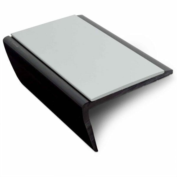 Commercial Stair Nosing 56 x 32.5mm With Non Slip PVC Insert Slimline Hard Nose