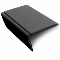 Commercial Stair Nosing 56 x 32.5mm With Non Slip PVC Insert Slimline Hard Nose