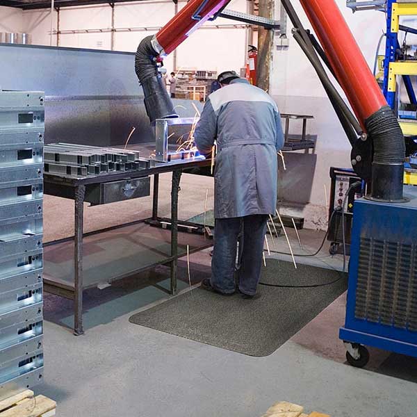 Slip Resistant Anti-Fatigue Hot Works Matting 