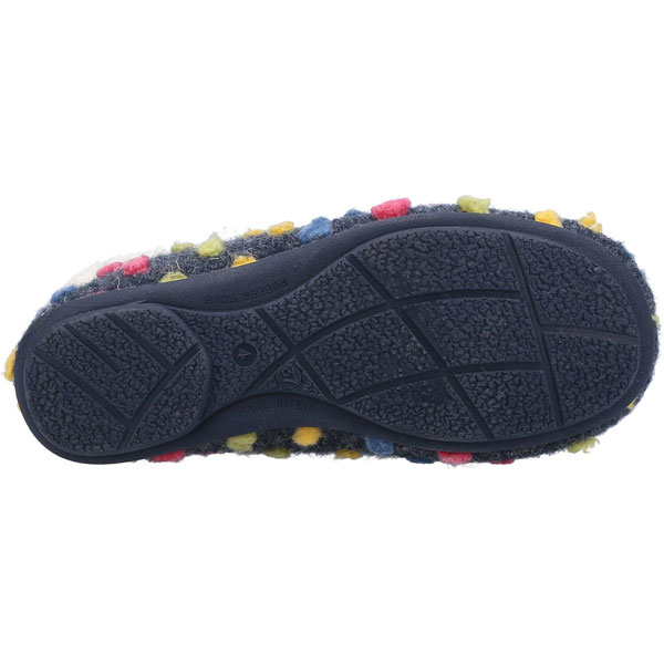 Snowberry Multi-Coloured Polka Dot Slipper