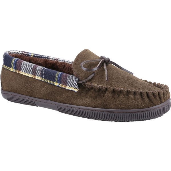 Sodbury Moccasin Slipper With Flexible Sole