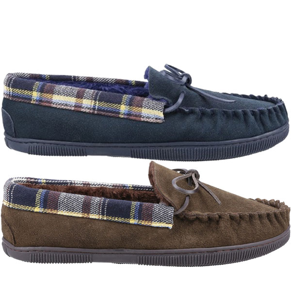 Sodbury Moccasin Slipper With Flexible Sole