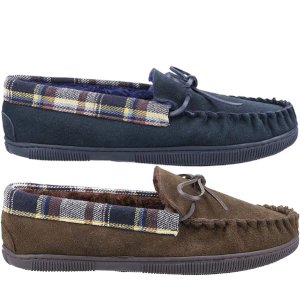 Sodbury Moccasin Slipper With Flexible Sole