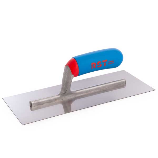 Soft Touch Handle Carbon Steel Finishing Trowel 