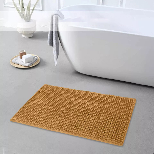 Soft Washable Non Slip Water Absorbent Shower Rug Anti Static Bath Mats