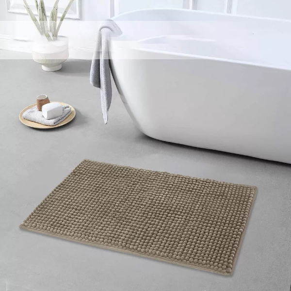 Soft Washable Non Slip Water Absorbent Shower Rug Anti Static Bath Mats