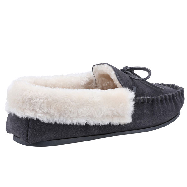 Sopworth Suede Moccasin Slipper for Women
