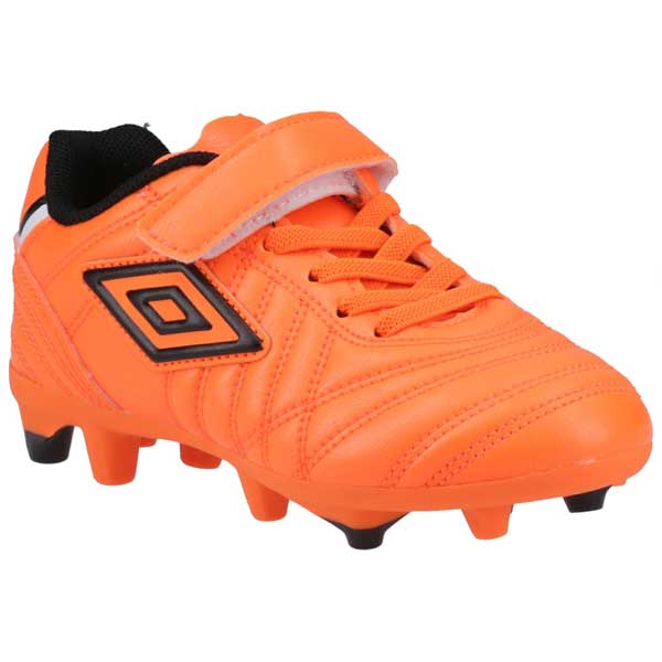 Firm Ground Junior Football Boots with Contact Strap
