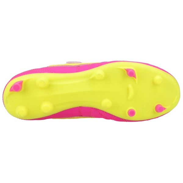Firm Ground Junior Football Boots with Contact Strap
