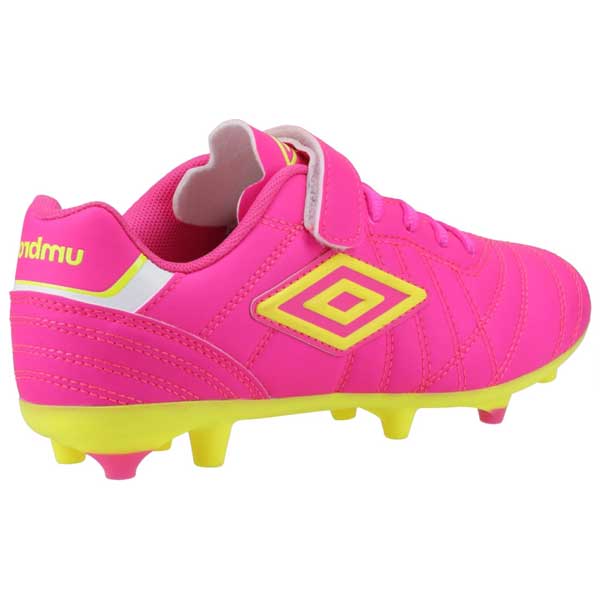 Firm Ground Junior Football Boots with Contact Strap