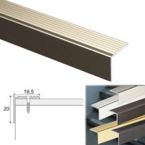 Stair Edge Nosing Trim Aluminium Anti Slip
