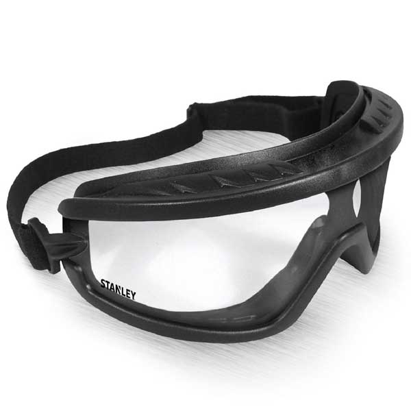 Stanley Basic & Durable Safety Black Goggles