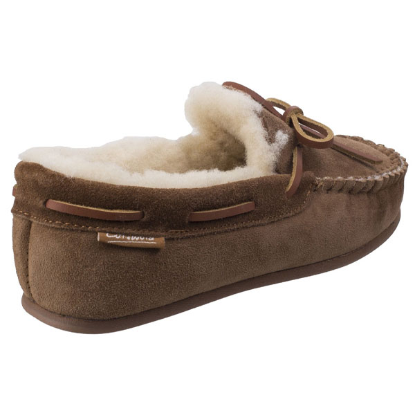 Stanway Sheepskin Lined Moccasin Slipper
