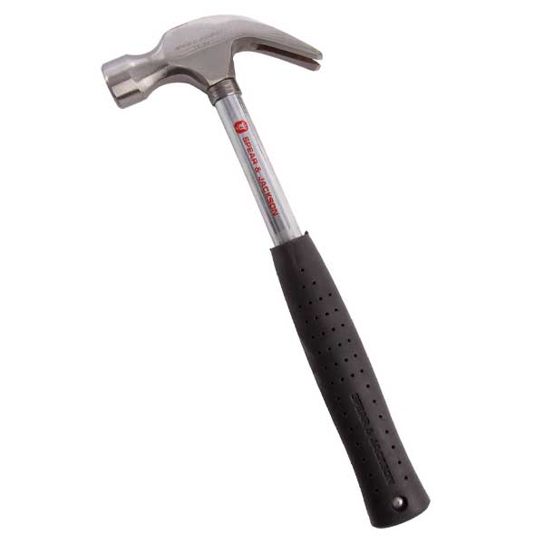 Harden & Tempered Steel Head Claw Hammer 